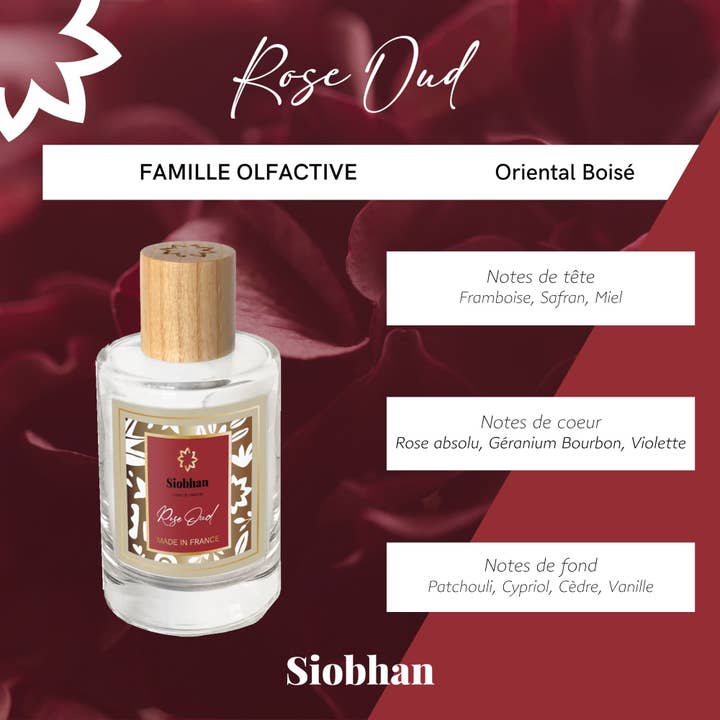 SIOBHAN - Wholesale Perfume/Eau de Toilette - SIOBHAN Rose Oud Eau de Toilette 100 ml1