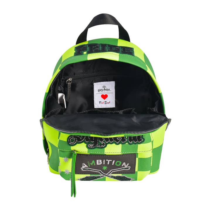 True Religion - Wholesale Backpack - Kids - Fred Segal Harry Potter Checker Slytherin Mini Backpack, Green
