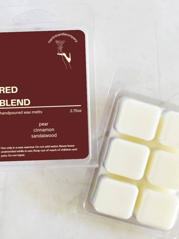 2,75 oz Voks Smelter - Rød Blend for engroshandel hos Martini Candle Co.