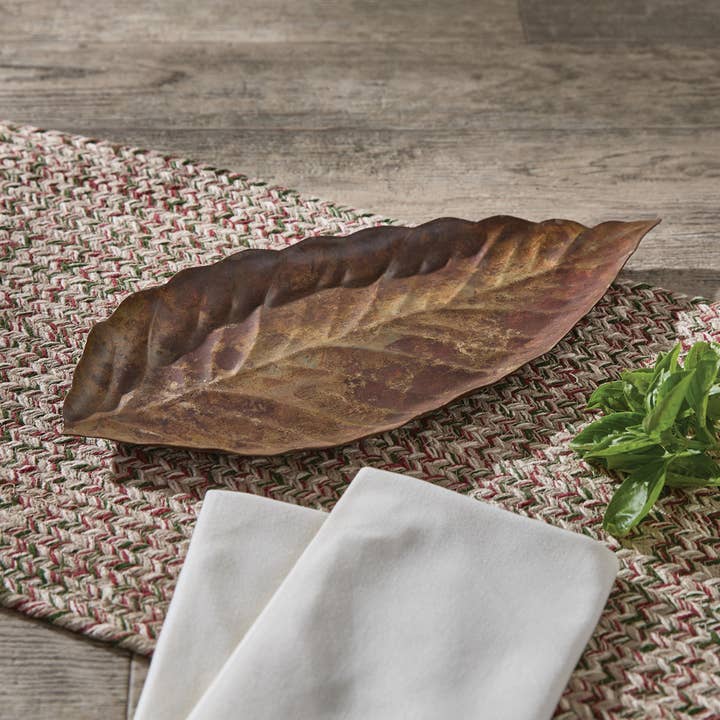 Park Designs - Wholesale Decorative Tray - Distressed Copper Leaf Tray1