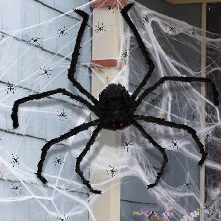Kate Tuesday Jewelry - Wholesale Outdoor Ornament/Decor - 3 Sizes Spider Halloween Decoration