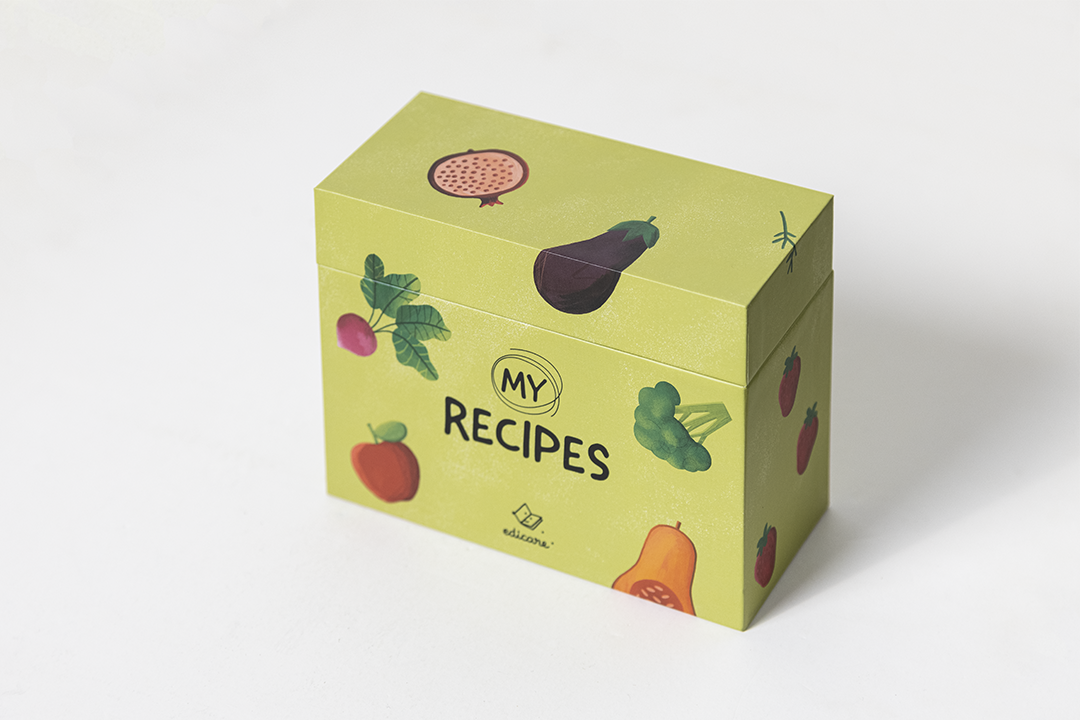 Edicare Editora, Lda. - Wholesale Recipe Card - MY RECIPES - BOX1