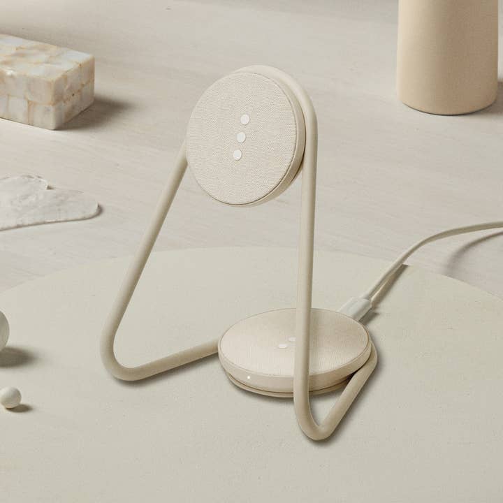 Courant - Vente Station de charge - MAG:2 - Support de chargeur sans fil Essentials Linen (magnétique)