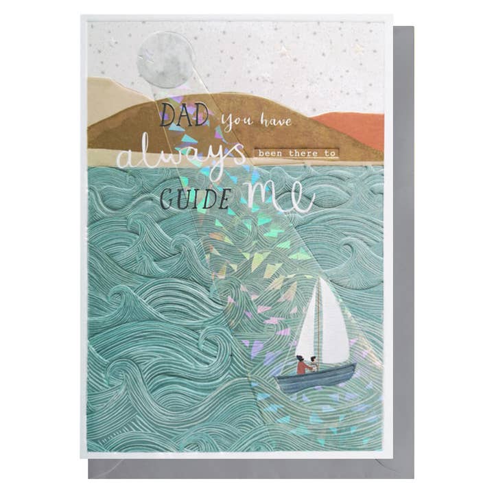 Guiding Dad Birthday Card | Fathers Day Card | For Him Cards for wholesale by Louise Tiler