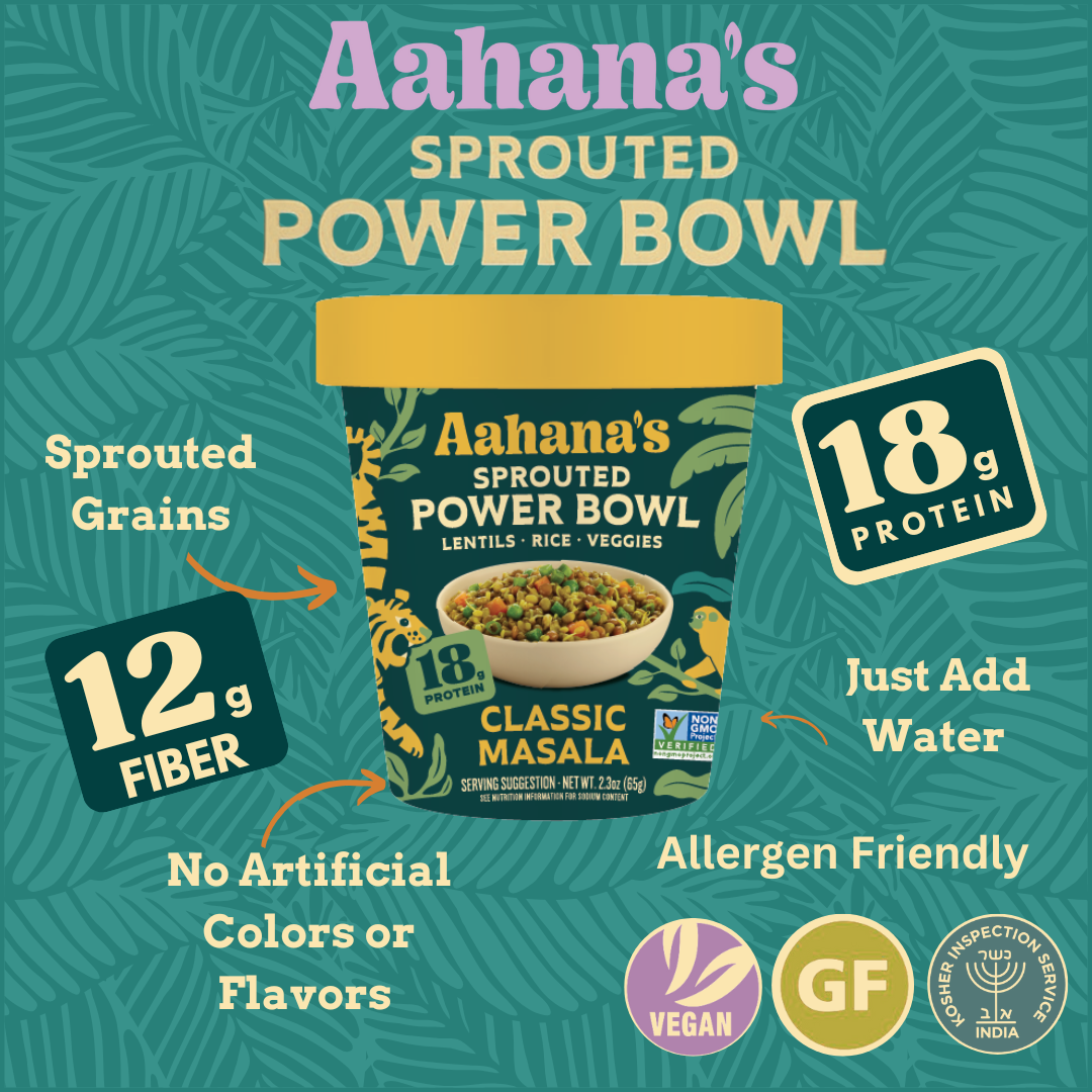 Aahana's Naturals - Wholesale Rice - Classic Masala– 18g Plant-Protein, Gluten-Free Ready Meals2