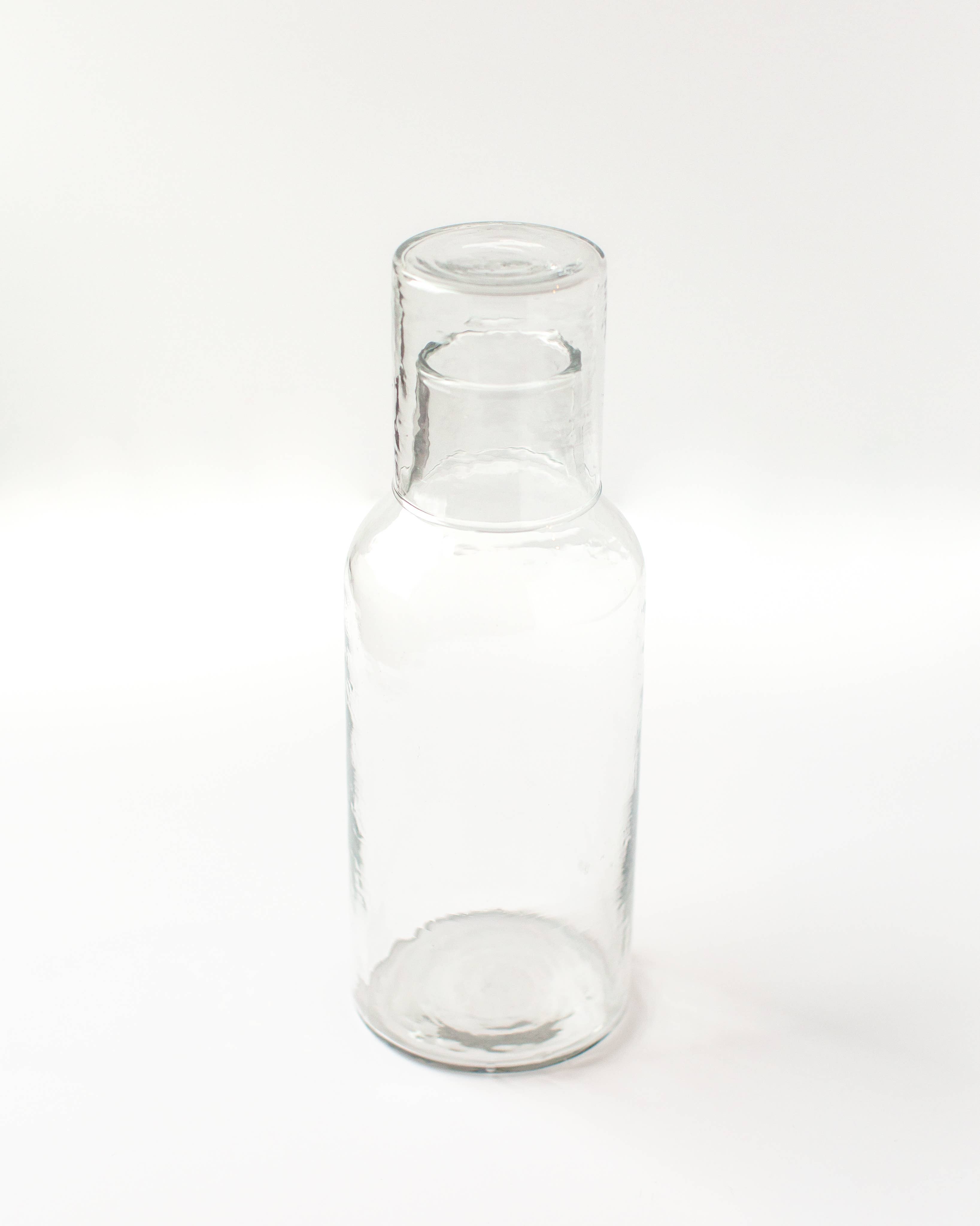 Creative Women Australia - Wholesale Carafe - Handblown Hammered Glass Carafe3