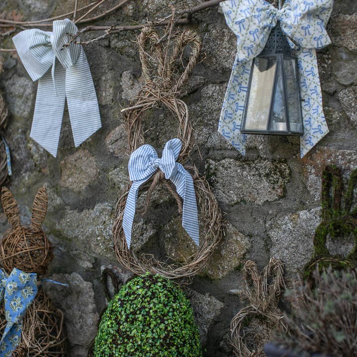 LNH EDIT - Wholesale Ornament - Elizabeth Blue Handmade Bow, 2 sizes3