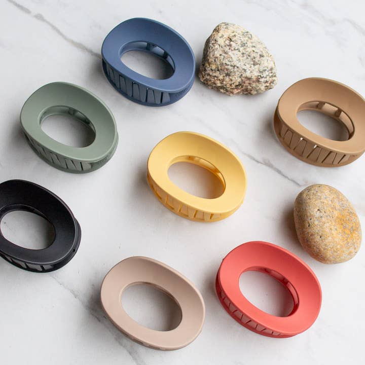 Ellipse Ring Hair Claw Clip for wholesale by Tiepology