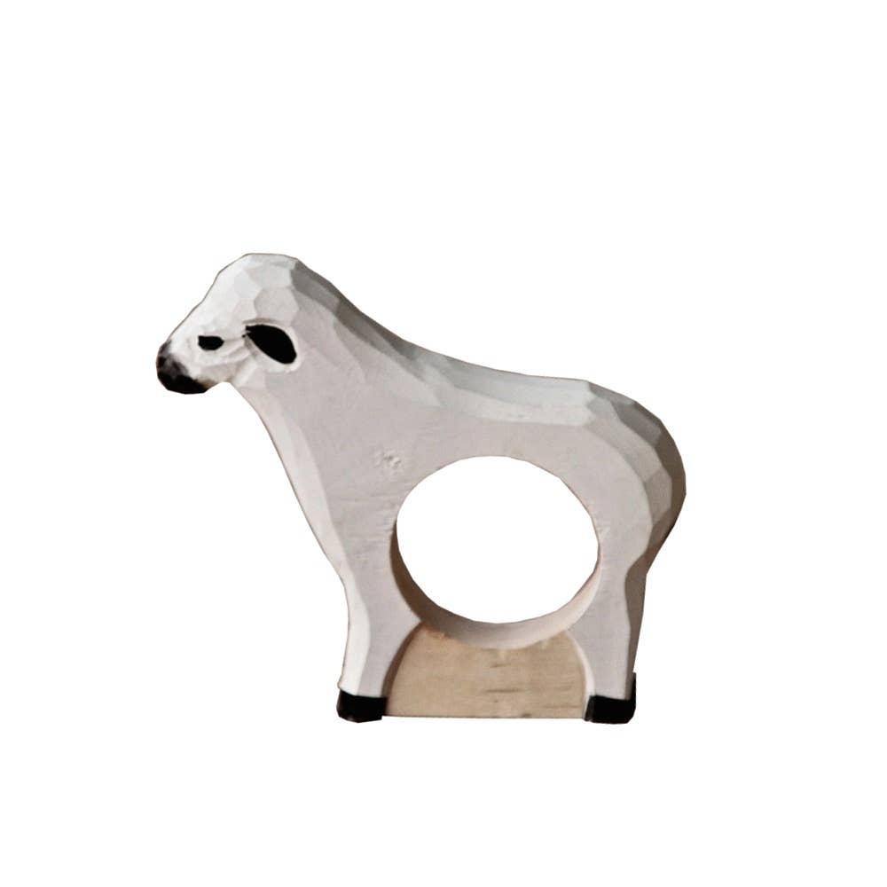 LES SCULPTEURS DU LAC - Wholesale Napkin Holder - Sheep napkin ring1