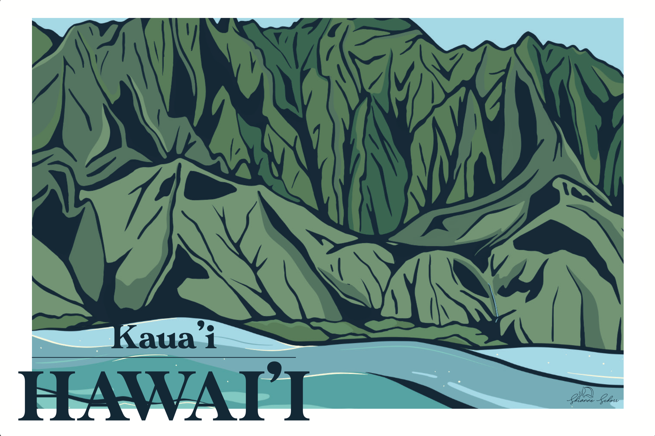 Schorrline Design - Wholesale Postcard - Local Hawaii Post Cards3