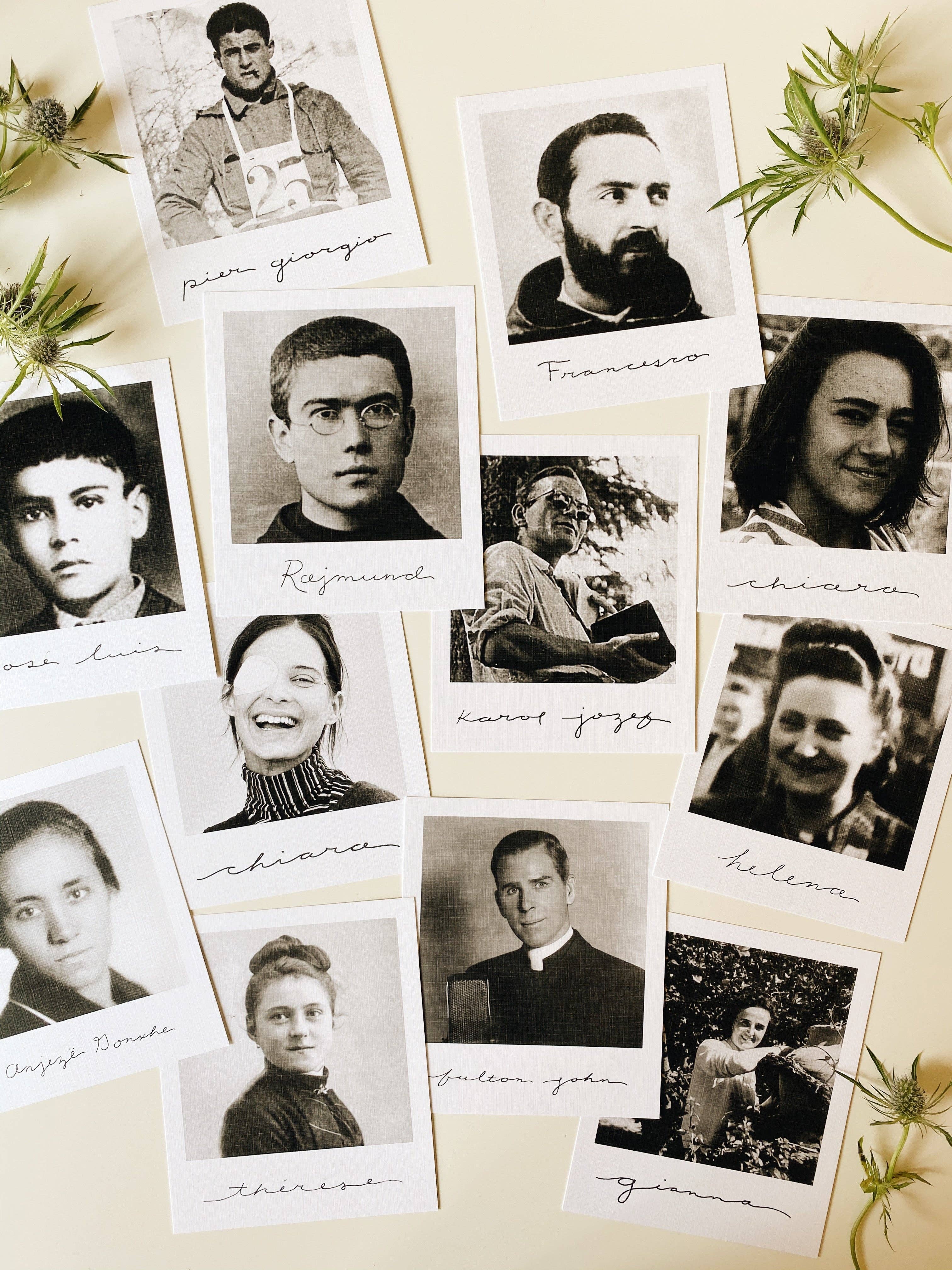 January Jane Shop - Wholesale Religious Card - Heirloom Polaroid Saint Pack21