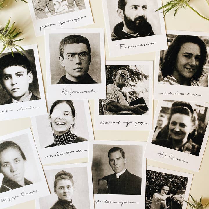 January Jane Shop - Wholesale Religious Card - Heirloom Polaroid Saint Pack21