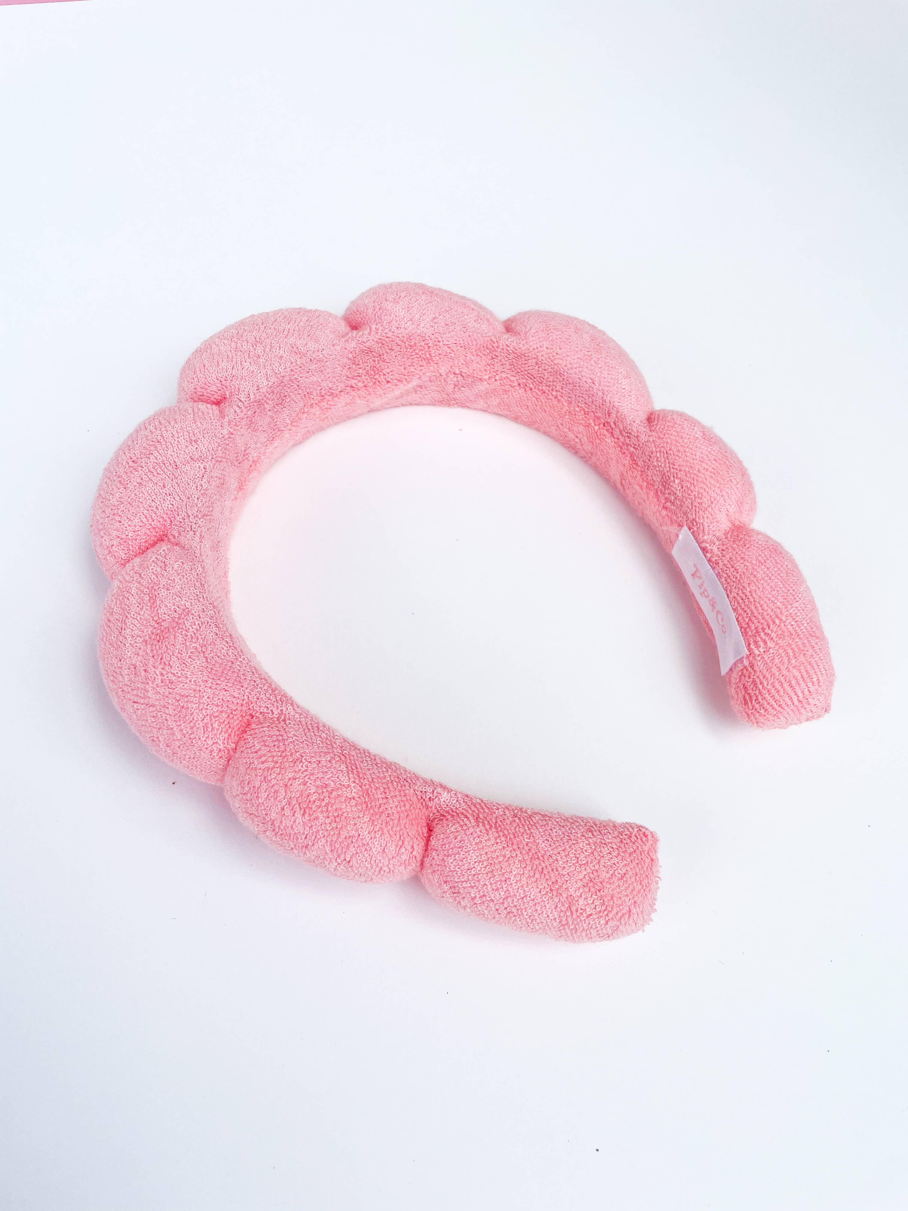Pip & Co. - Wholesale Spa Headband - Cloud Puff - GRWM Puffy Terrycloth Spa Headband10