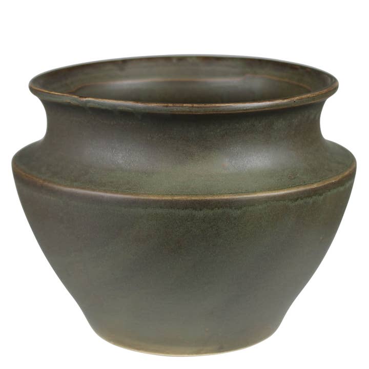 HomArt - Wholesale Plant Pot - Addison Pot, Ceramic, Green - Lrg