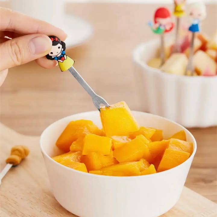 Mum Made Yum - Wholesale Kitchen Tool/Gadget - Food Picks/ Forks - Princess (6 Pieces)2
