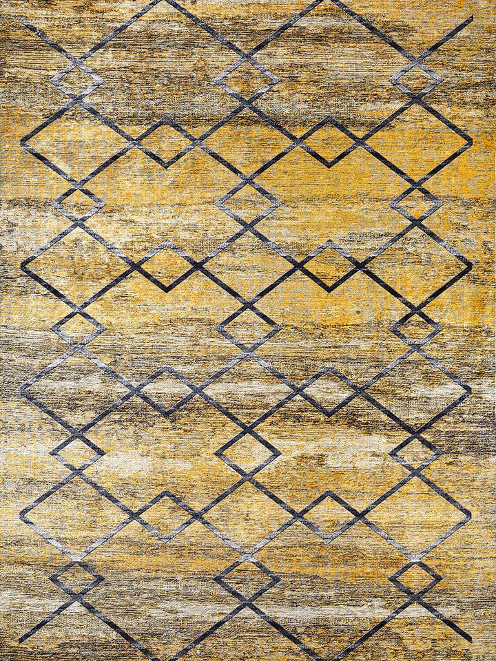 Crossed Connections - Washable Area Rug for wholesale by JUSTRUG