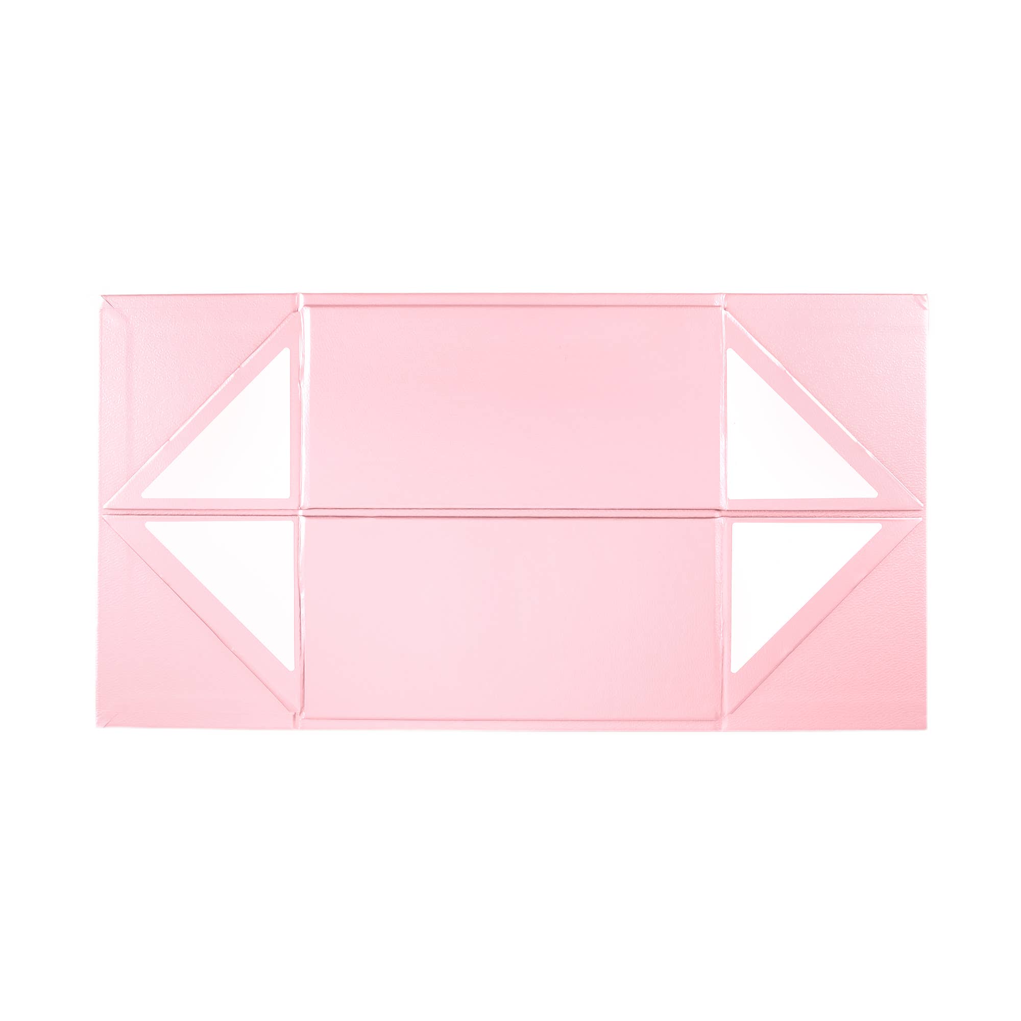 LA Ribbons Wholesale - Wholesale Gift Box - 8" x 8" x 4" Collapsible Gift Box w/ Magnetic Square Flap Lid | Pink5
