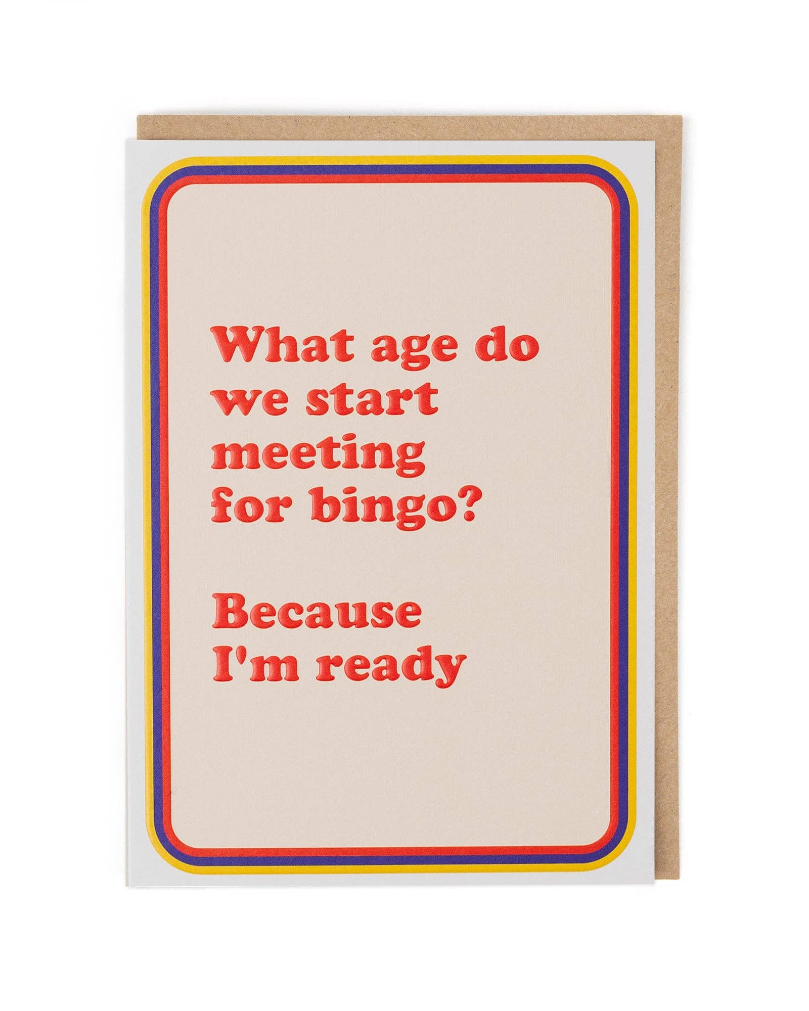 BINGO for wholesale by Cath Tate Cards