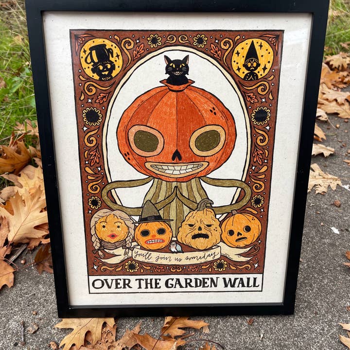 Myth and Milagro - Wholesale Art Print - Over the Garden Wall Fan Art Print