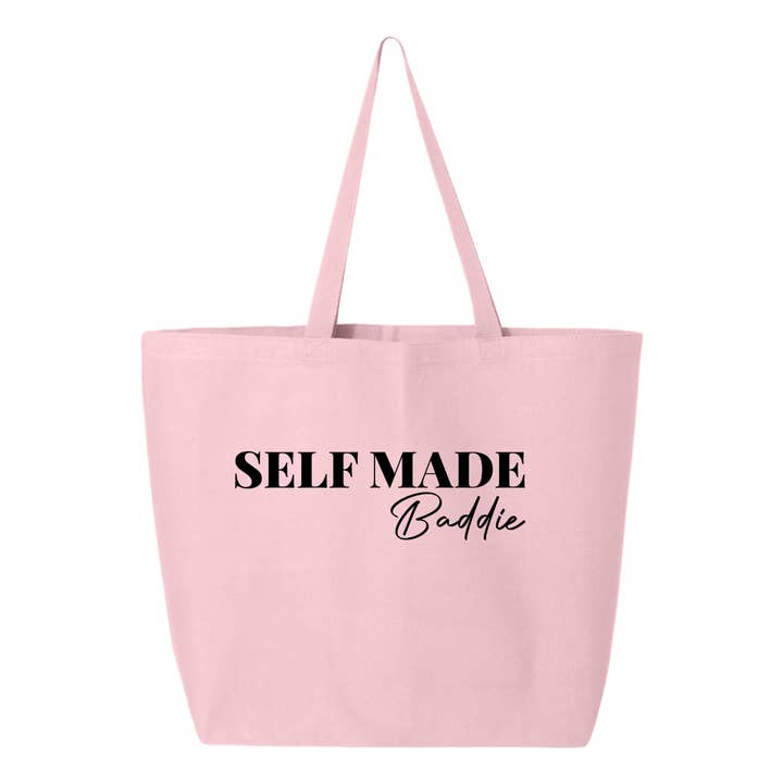 Self Made Baddie Tote for wholesale by Badd Boss