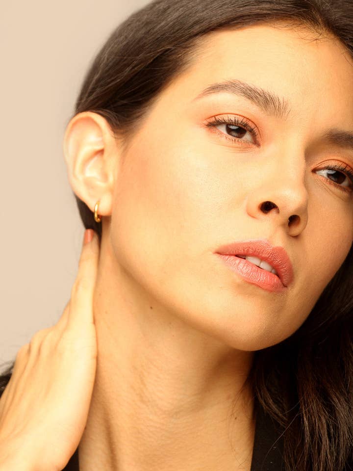 Aros Agatha Pequenos für den Großhandel von VESIICA JEWELRY