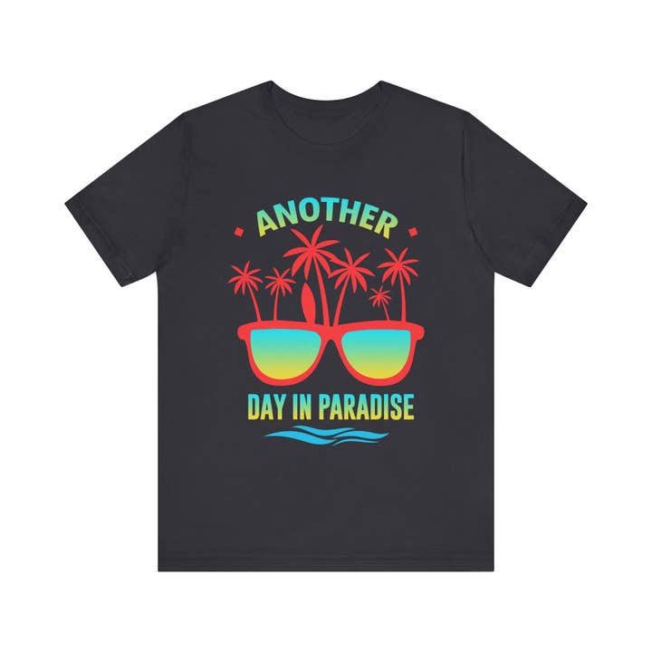 RC'nSONS - Wholesale Screen Printed T-Shirt - Unisex - Another Day In Paradise Unisex Tee73