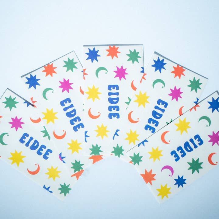 Eid Money Envelopes — Spark Joy Set (5pcs) for wholesale by The Ramadan Edit