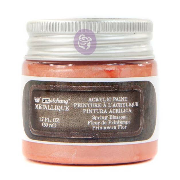 Art Alchemy Metallique Acrylic Paint Spring Blossom for wholesale by Prima Marketing Inc