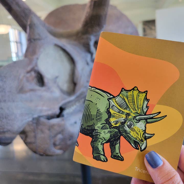 Mini Journal Dino Tricératops pour la vente par Untitled Union