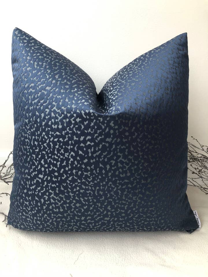 The Couture Cushion - The Navy Mossimo - Style No. 35 for wholesale by The Couture Cushion
