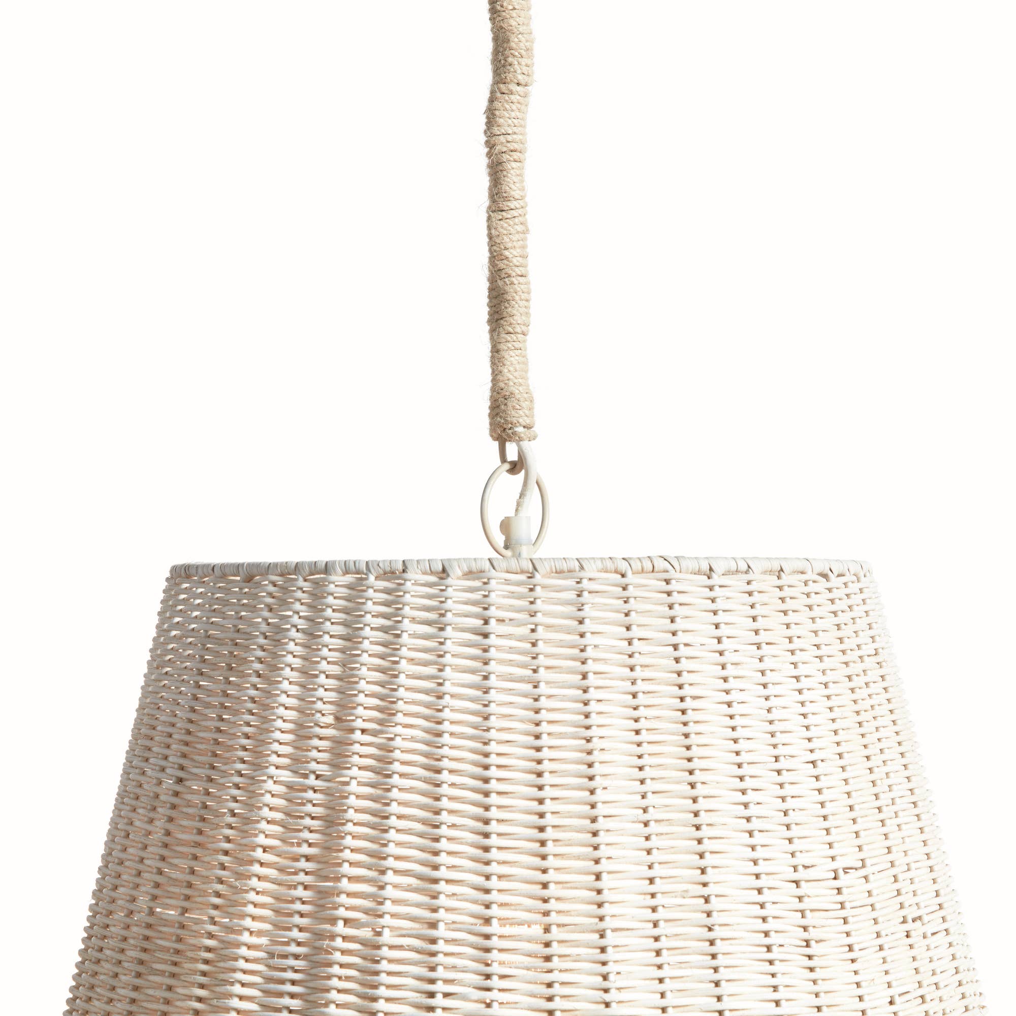 Beige Linette Rattan Pendant Large for wholesale on Faire2