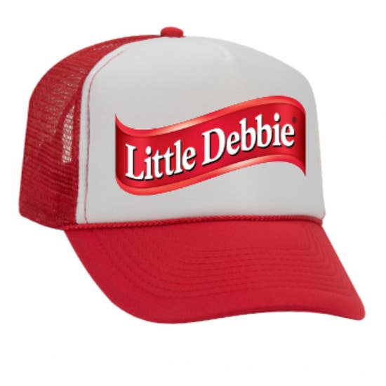 Little Debbie snack logo vintage trucker hat cap baseball for wholesale by The Candy Collections
