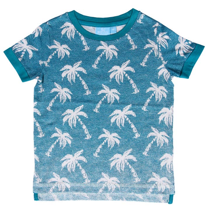 Ombre Palm Tee für Kleinkinder für den Großhandel von Bear Camp