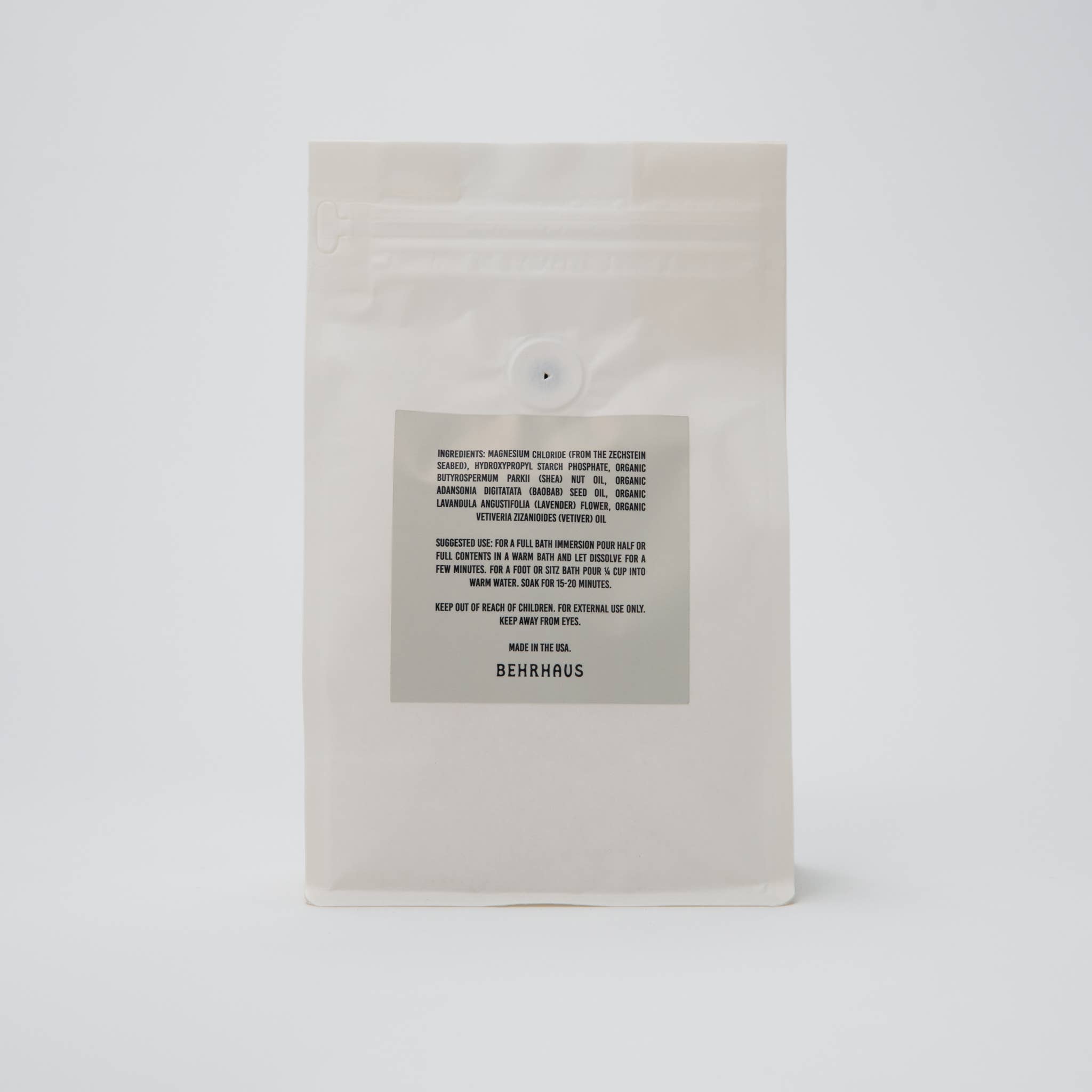 Behrhaus - Wholesale Bath soak/milk - Restorative Magnesium Bath Soak1