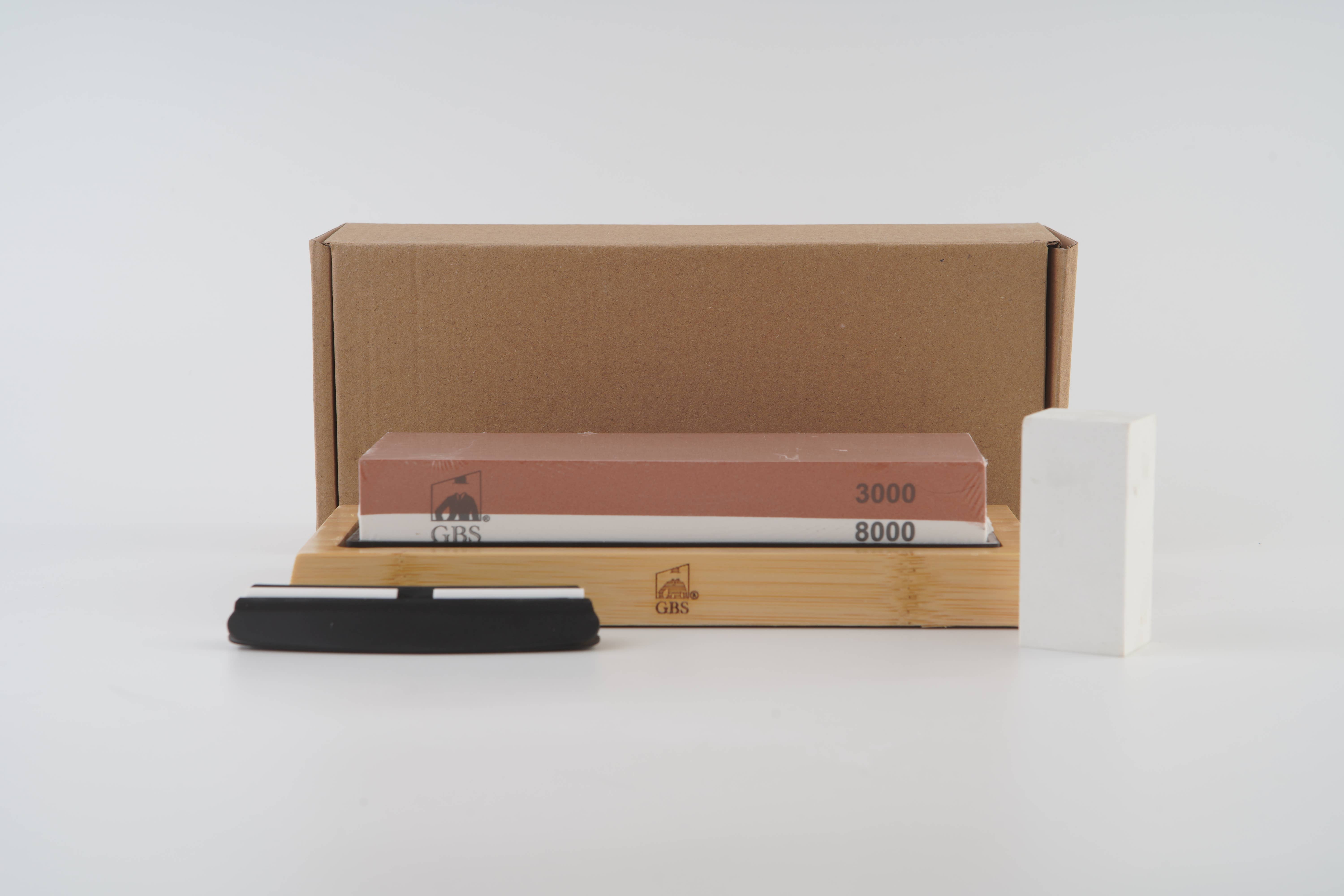 GENTS FINE GROOMING PRODUCTS - Wholesale Knife Sharpener - GBS Premium Whetstone Knife Sharpening Stone 2 Sid6