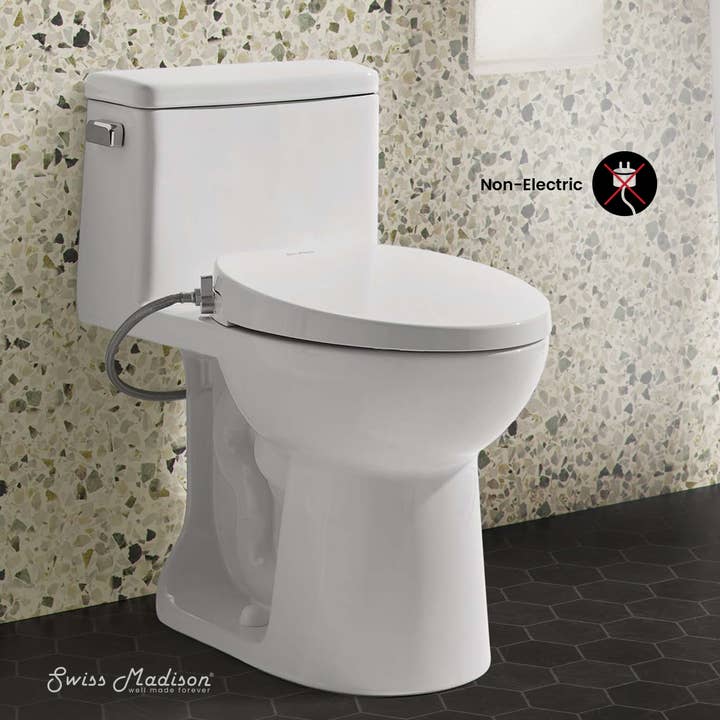 Swiss Madison - Wholesale Bathroom Accessory Set - Aqua Non-Electric Smart Toilet Seat Bidet3