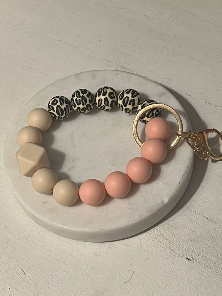 Sweet and Fierce Keychain Wristlet for wholesale by Inspiration Beads