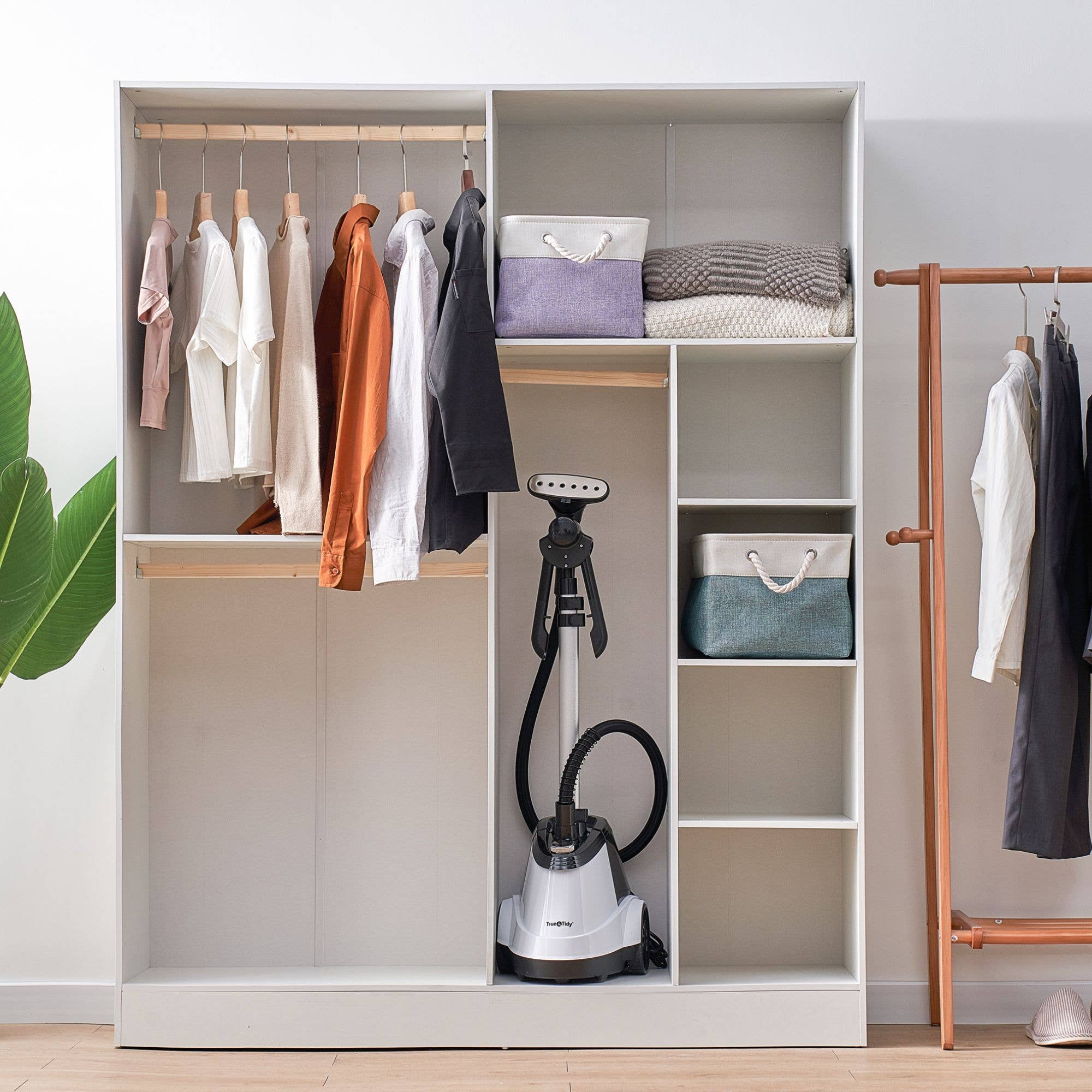 True & Tidy - Vente Défroisseur à vapeur pour vêtements - Défroisseur à vapeur professionnel pour vêtements avec 3 sachets de détartrant14