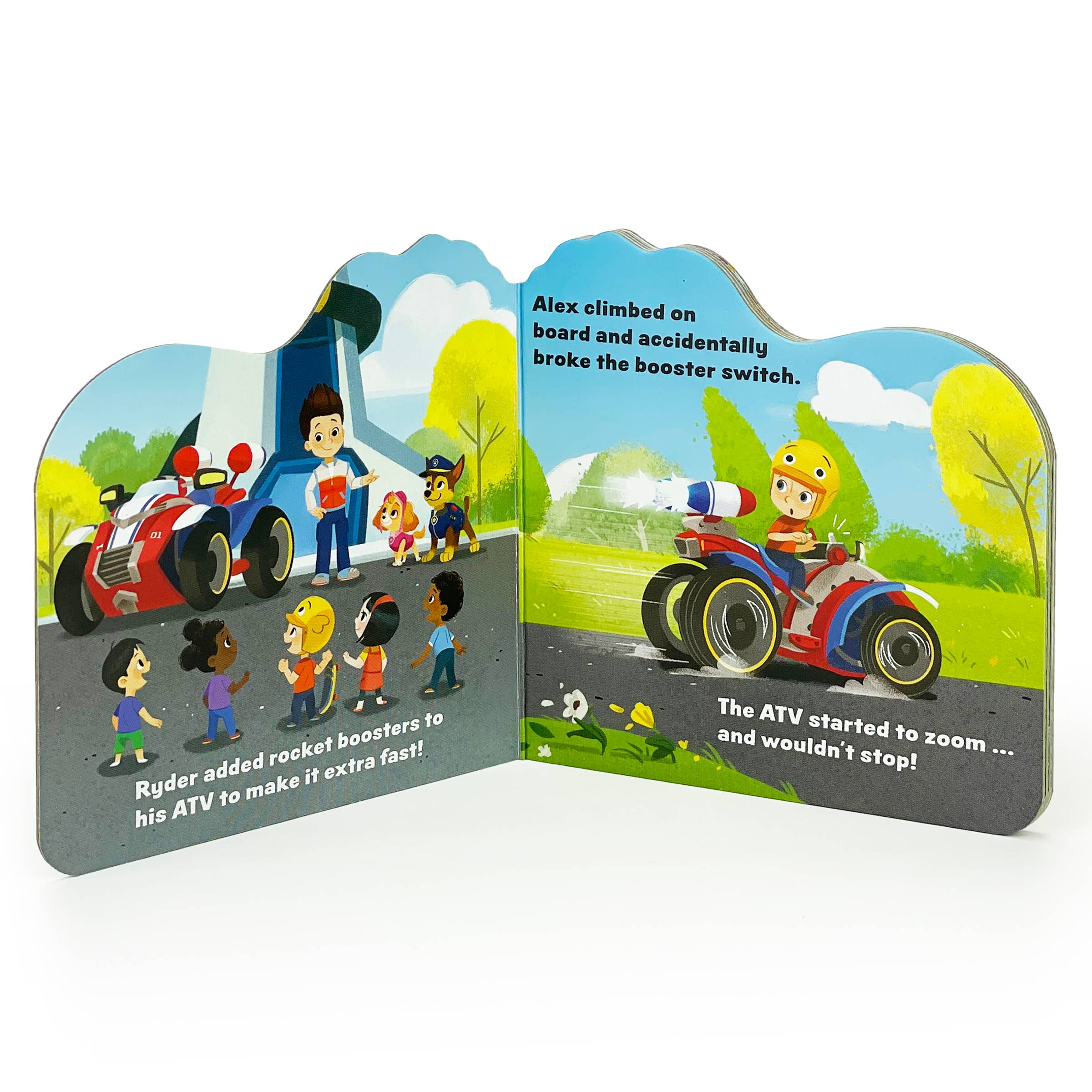 Cottage Door Press - Wholesale Preschool Book (3-5) - PAW Patrol Ruff-Ruff Rescue Tales Rolling Wheeled Book Set11