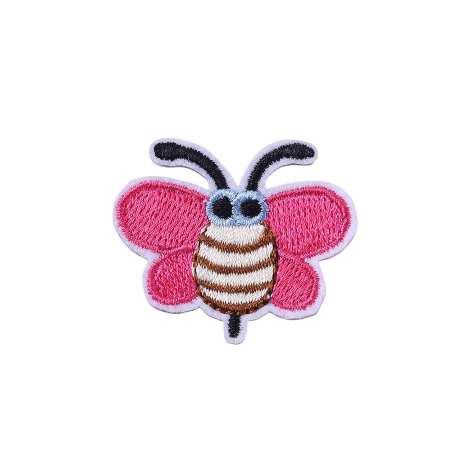 The Charm Bar Company – wholesale Patch – Bumble Bee Patch / Dark Pink Wings0
