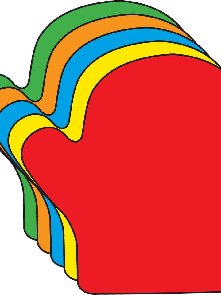 Découpes créatives de couleurs assorties - 5.5 » pour la vente par Creative Shapes Etc.