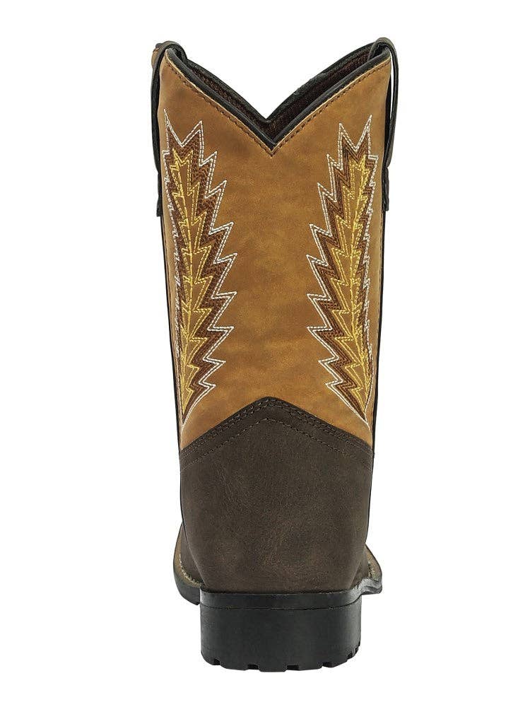 Moka Bottes western TuffRider Biscayne à bout carré pour jeunes en vente sur Faire3