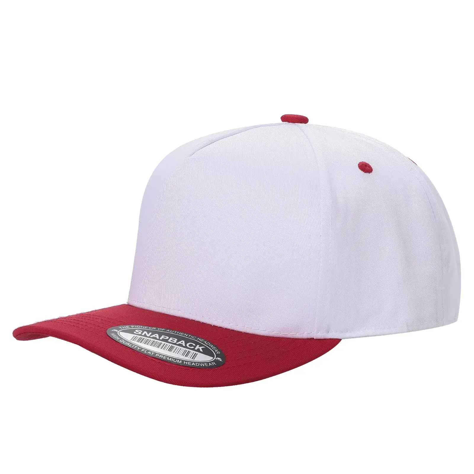 Burzip collection - Wholesale Hat Accessory - Men's - TCAO - 5 Panel Solid with Under Bill colored2