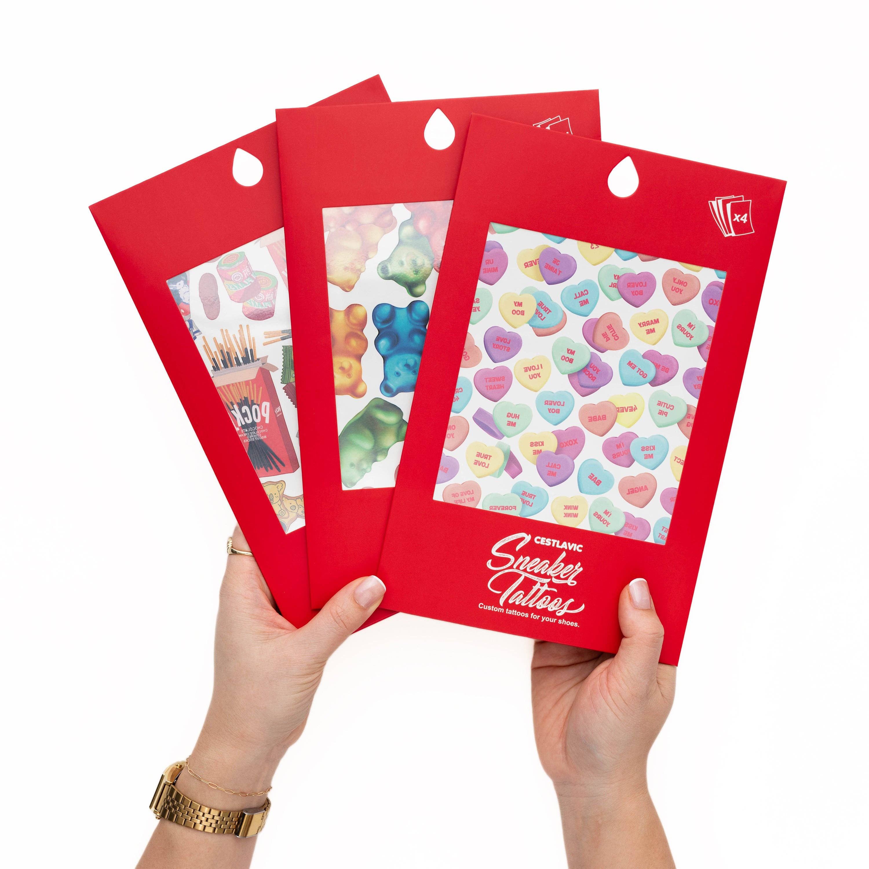 Cestlavic – Großhandel Temporäre Tattoos – Porzellan-Schlangen Sneaker-Tattoos®7