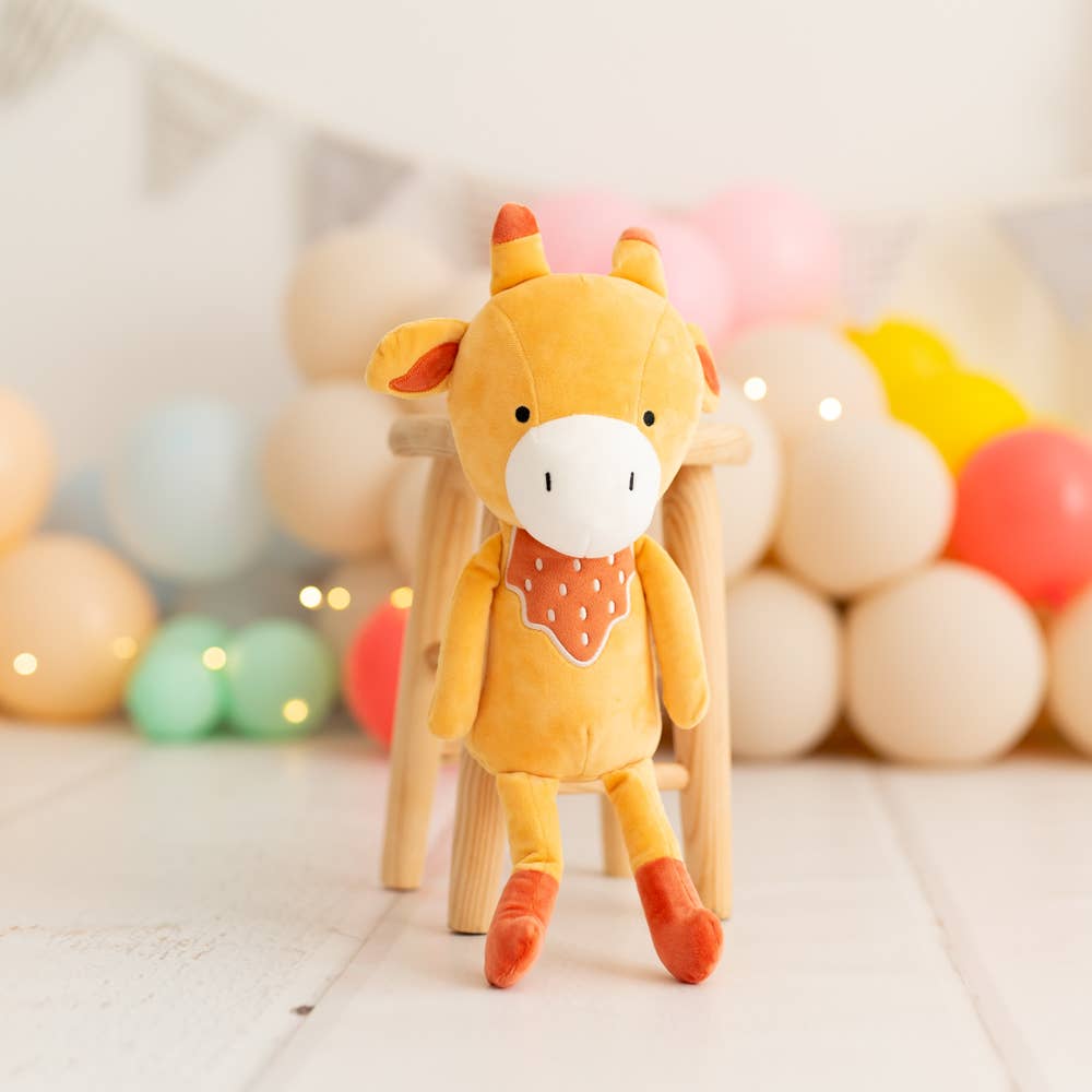 Crochetts – wholesale Doll accessory kit – Kids – Orange giraffe rag doll0