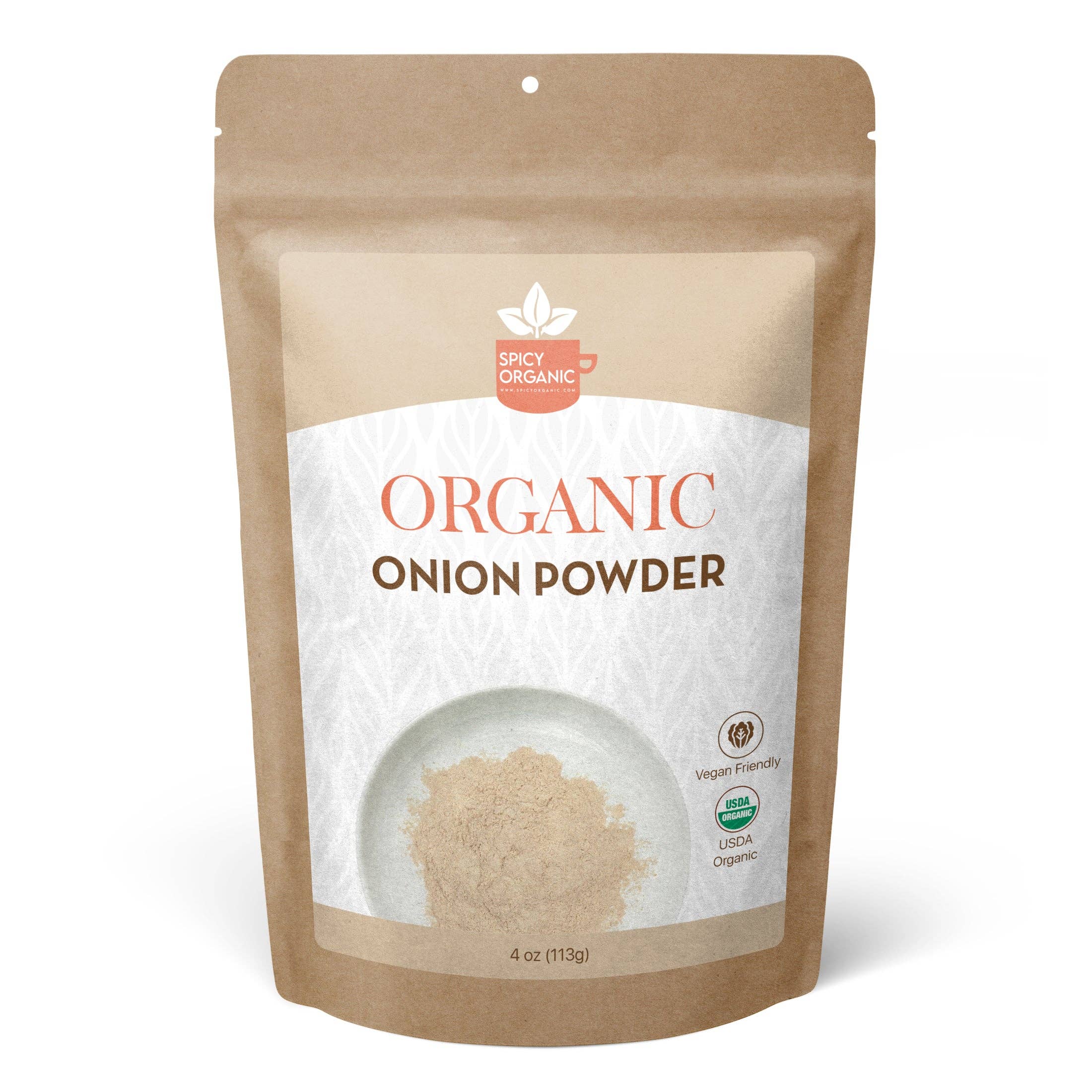 SPICY ORGANIC - Wholesale Dried Spice - SPICY ORGANIC Onion Powder - 100% USDA Organic - Non-GMO - Ready to Use Spice for Soups And Stews.0