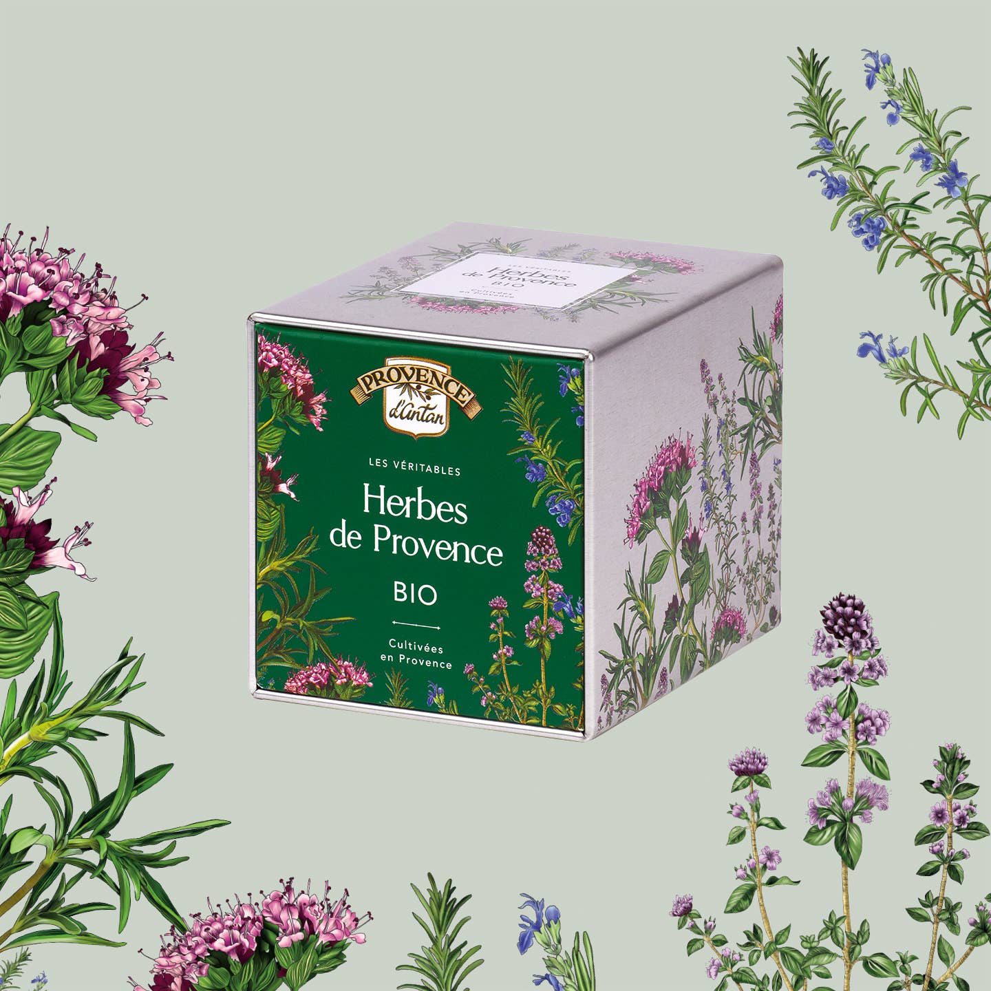 PROVENCE D'ANTAN - Wholesale Herbs - Organic Provence Herbs Cube* - 40g