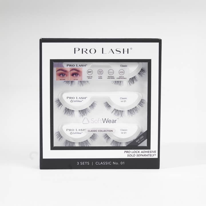 Pro Lash - Wholesale False/Fake Eyelashes - Classic No. 0117