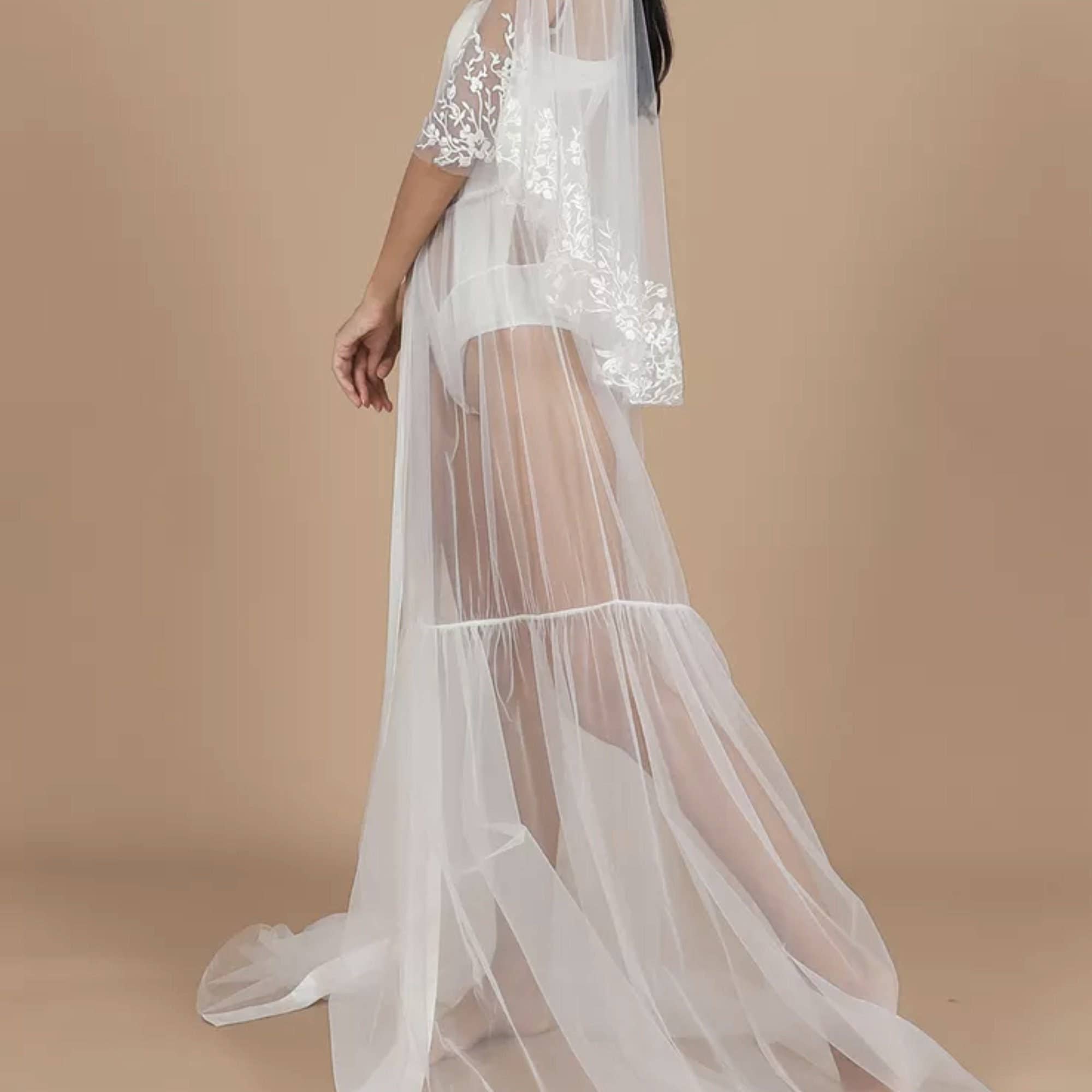 THE INTIMATE SUITE - Wholesale Robe - Women's - Boudoir Wedding Dress, Bride Robe, Bridal Lingerie4