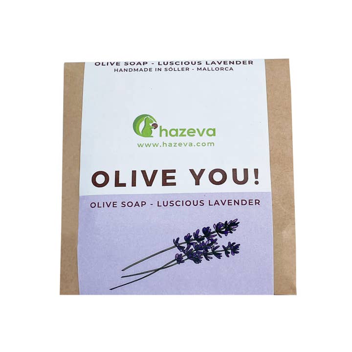 OLIVE YOU! - OLIVE SOAP LUSCIOUS LAVENDER for wholesale by hazeva